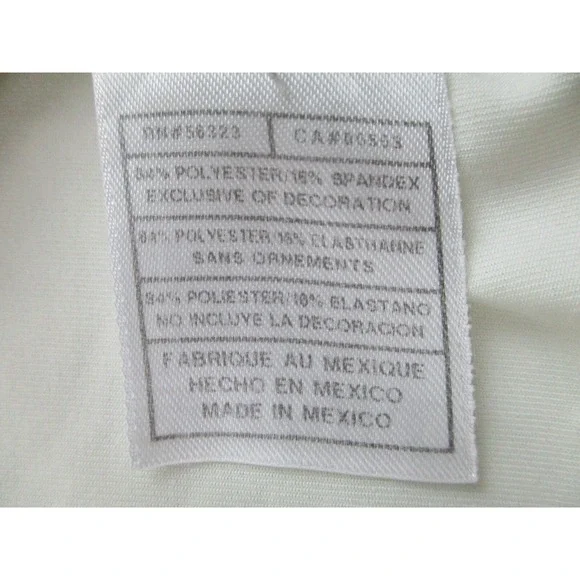 Nike Pro Fit Dry T Shirt‎ Mens XL White Short Sleeve Performance Training Active